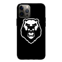 Angry Bear (black): iPhone 12 Tough Case