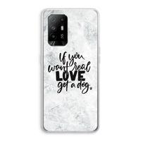 Partner in crime: Oppo A95 5G Transparant Hoesje
