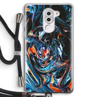 Black Unicorn: Honor 6X Transparant Hoesje met koord