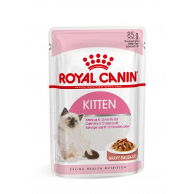 Royal Canin Kitten natvoer kat (in saus) 4 dozen (48 x 85 g)