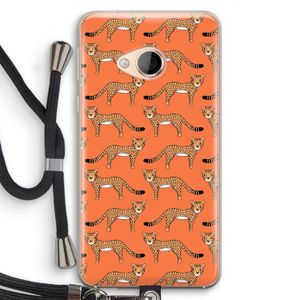 Cheetah: HTC U Play Transparant Hoesje met koord