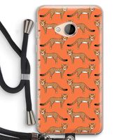Cheetah: HTC U Play Transparant Hoesje met koord Cheetah: HTC U Play Transparant Hoesje met koord