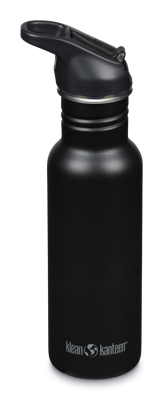 Klean Kanteen Classic Narrow Flip/Sportdop - 532 ml - Black
