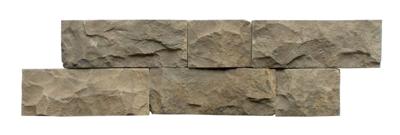 Steenstrips 08 Gray Brown Marmer 15x50 cm
