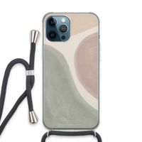 Geo #6: iPhone 13 Pro Max Transparant Hoesje met koord