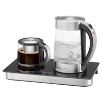 ProfiCook PC-TKS 1056 waterkoker 1,7 l Zwart, Roestvrijstaal, Transparant - thumbnail