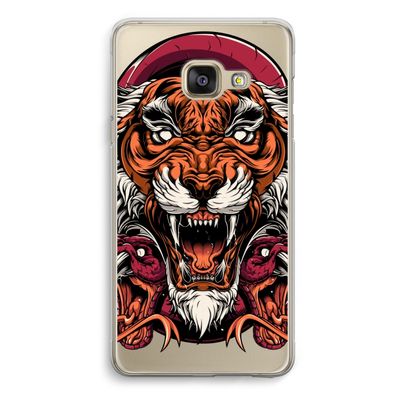 Tiger and Rattlesnakes: Samsung A3 (2017) Transparant Hoesje