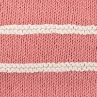 Yarn and Colors Striped Jumper Reversed Breipakket 7 L Old Pink - thumbnail