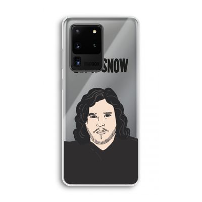 Let It Snow: Samsung Galaxy S20 Ultra Transparant Hoesje