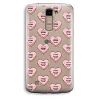 Chicks before dicks: LG K10 (2016) Transparant Hoesje