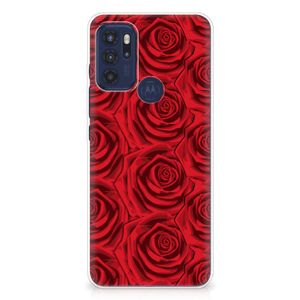 Motorola Moto G60s TPU Case Red Roses