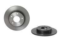 Remschijf COATED DISC LINE BREMBO, Remschijftype: Massief, u.a. für Mazda