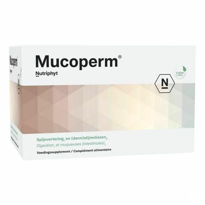 Nutriphyt Mucoperm Voedingssupplement Spijsvertering En (darm) Slijmvliezen 60 Zakjes 240g