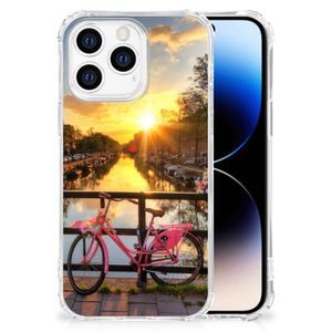 iPhone 14 Pro Telefoonhoesje met valbescherming Amsterdamse Grachten