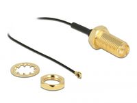 DeLOCK 90478 coax-kabel 0,35 m RP-SMA MHF Zwart - thumbnail