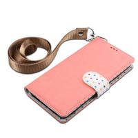 Wave Point horizontale Flip lederen draagtas met kaartsleuven & houder & portemonnee & Lanyard voor iPhone 11 Pro (roze)