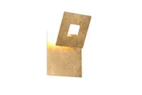 Trio Richtbare wandlampLeano vierkant 18 x 18cm - 240319179
