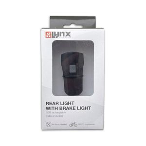 Lynx Achterlicht met remlicht functie usb