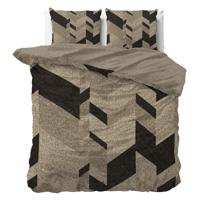 Dekbedovertrek Katoen Satijn Helios Patroon 240x200 Cm Verkoelend Manilla - Dekbed-Discounter.nl