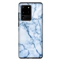 Blauw marmer: Samsung Galaxy S20 Ultra Tough Case