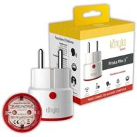 Aangesloten stopcontact - KONYKS - Priska - Max 3 EU - Wifi + Bt - 16 A - Verbruiksmeter - Alexa / Google Home compatibel