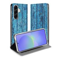Samsung Galaxy A37 | Flip Style Cover | Wood Blue