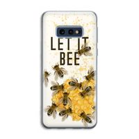 Let it bee: Samsung Galaxy S10e Transparant Hoesje