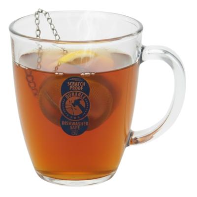 Excellent Houseware Koffie/thee glas - onbreekbaar kunststof - 380 ml - herbruikbaar Excellent Houseware Koffie/thee glas - onbreekbaar kunststof - 380 ml - herbruikbaar