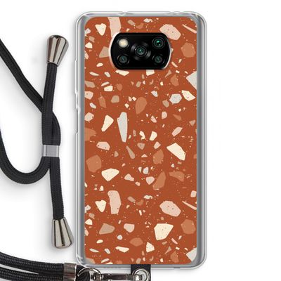 Terrazzo N°22: Xiaomi Poco X3 NFC Transparant Hoesje met koord