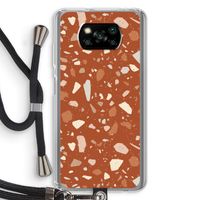 Terrazzo N°22: Xiaomi Poco X3 NFC Transparant Hoesje met koord Terrazzo N°22: Xiaomi Poco X3 NFC Transparant Hoesje met koord
