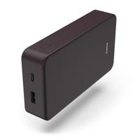 Hama Colour 20 Power Pack 20000 mAh 2 Outputs:USB-C USB-A Powerbank Paars