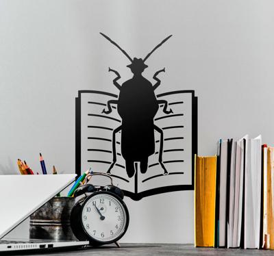 Muursticker Kafka metamorposis