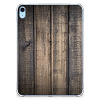 iPad (2022) 10.9 Silicone Tablet Hoes Steigerhout