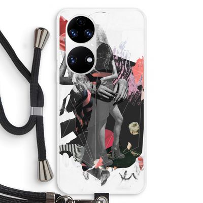 Dissimulation du réel: Huawei P50 Transparant Hoesje met koord