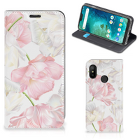 Xiaomi Mi A2 Lite Smart Cover Lovely Flowers - thumbnail