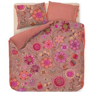 PiP Studio Viva La Vida Dekbedovertrek Pink-1-persoons (140 x 200/220 cm)