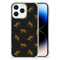 Case Anti-shock voor iPhone 14 Pro Leopards