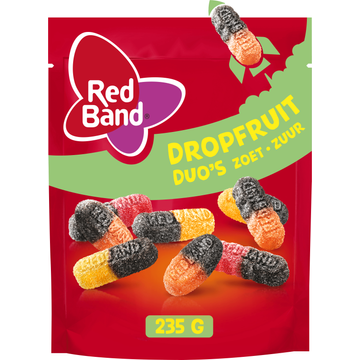 Red Band Dropfruit Duo&apos;s Zoet Zuur 235 g bij Jumbo