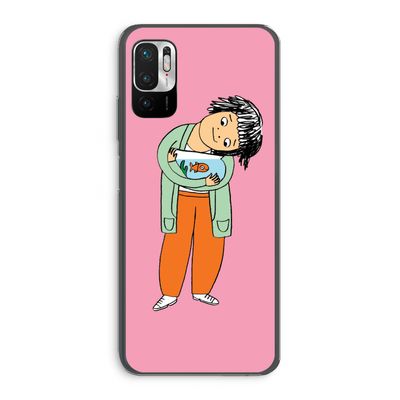 Visknuffel: Xiaomi Redmi Note 10 5G Transparant Hoesje