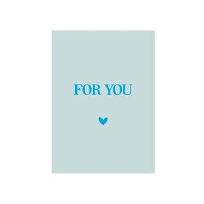 'FOR YOU' ansichtkaart kopen? | FOR YOU GIFTS