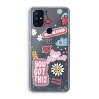 Positivity: OnePlus Nord N10 5G Transparant Hoesje