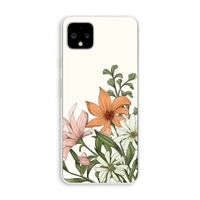 Floral bouquet: Pixel 4 XL Transparant Hoesje