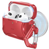 AirPods 4 Cyber Tough Case (HaloLock) Red