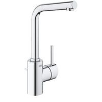 GROHE Concetto waterbesparende wastafelkraan L-size met waste chroom 23739002