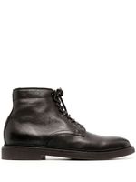 Officine Creative lace-up leather ankle boots - Marron - thumbnail