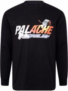 Palace t-shirt Palache à manches longues - Noir