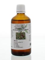 Natura Sanat Cranberry vrucht tinctuur (100 ml) - thumbnail