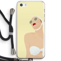 Summer: iPhone 5 / 5S / SE Transparant Hoesje met koord