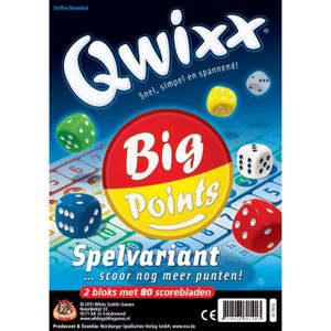 White Goblin Games Qwixx Big Points dobbelspel Nederlands, Uitbreiding, 2 - 5 spelers, 15 minuten, Vanaf 8 jaar