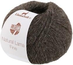 Lana Grossa Natural Lama Fine 115 Zwart Bruin